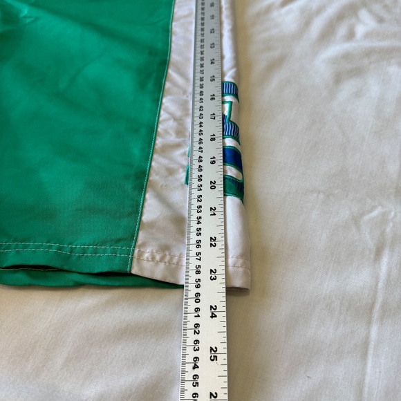 UFC‎ Mens Board Shorts Green White Size 36 Swim Surf Beach Vacation Streetwear - Picture 14 of 16